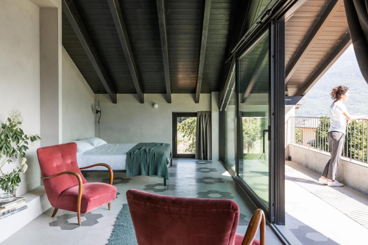 Agriturismo Olmo Sondrio Bagian luar foto