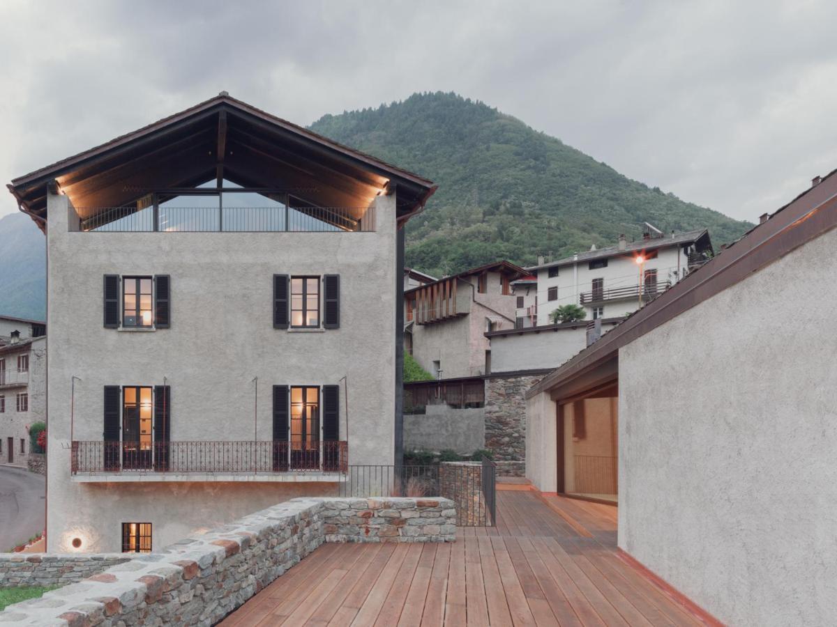Agriturismo Olmo Sondrio Bagian luar foto
